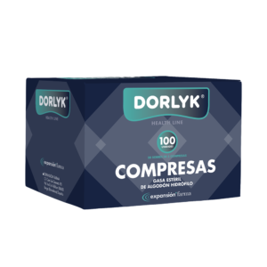 Dorlyk Compresas Algodon Hidrofilo 100unidades